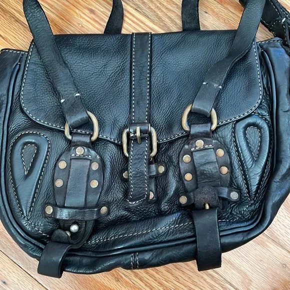 All Saints Spitalfields Leather Bag - Picture 2 of 13